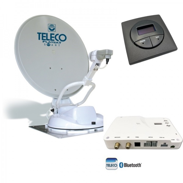 Teleco Flatsat Classic BT 65 SMART, Panel 16 SAT, Bluetooth Zelfzoekend Satelliet systeem