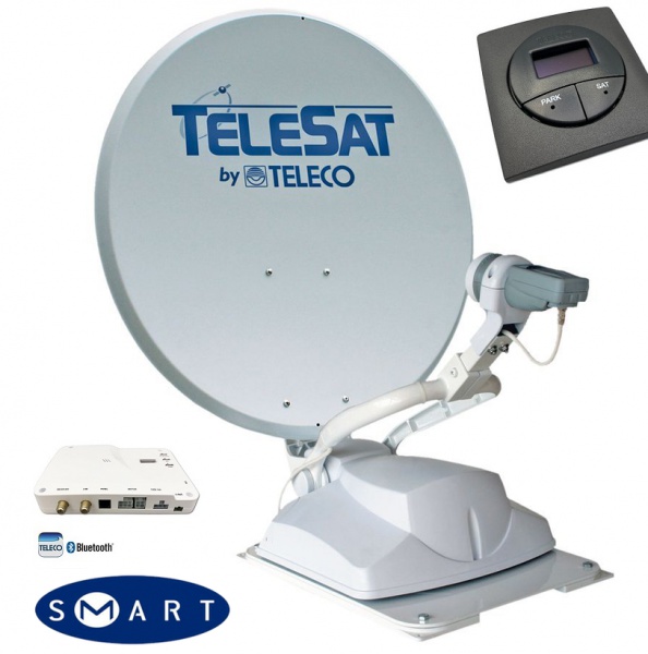 Teleco Telesat BT 85 SMART Diseqc, Panel 16 SAT, Bluetooth Zelfzoekend Satelliet systeem