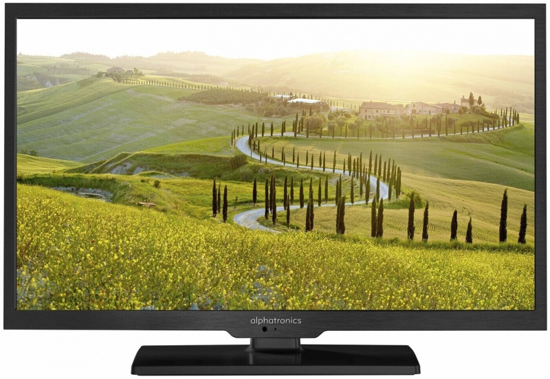 Alphatronics SL-27 DSBW+ SMART 71cm LED TV 27 Inch met DVB-S/S2 ,DVB-C ,DVB-T/T2 tuner en DVD