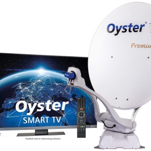 Oyster Vision V 85cm SKEW PREMIUM zelfzoekend met 47cm SMART TV