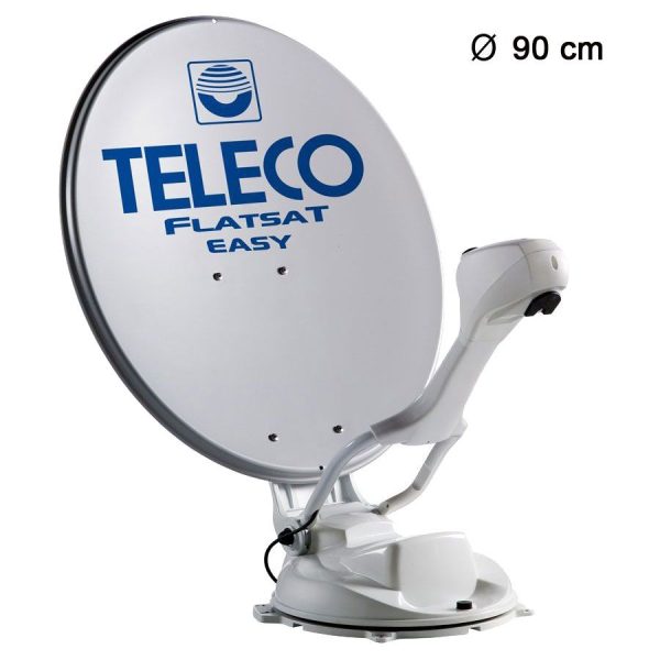 Teleco Flatsat SKEW Easy BT 90 SMART, P16 SAT, Bluetooth GPS Zelfzoekend Satelliet systeem