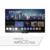 Alphatronics SL-24 DSBW+ SMART 61cm LED TV 24 Inch met DVB-S/S2, DVB-T/T2 Tuner en DVD