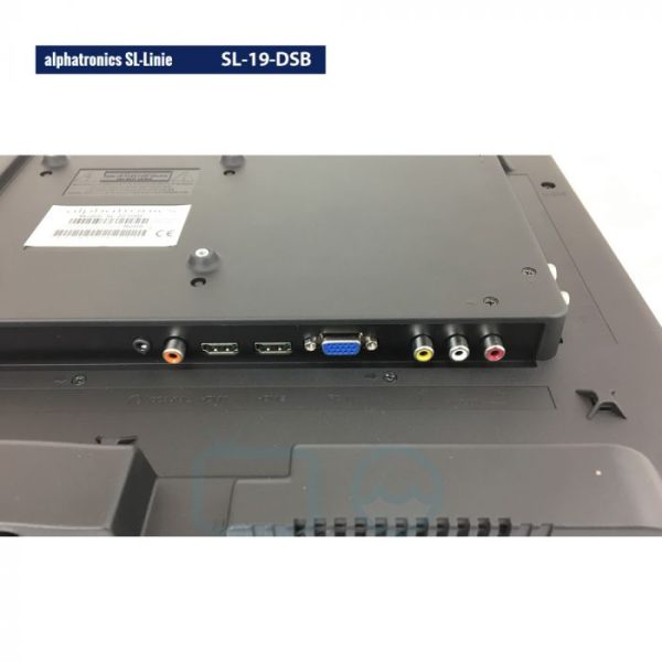 Alphatronics SL-22 SB-CR 55cm LED TV 22 Inch met DVB-S/S2, DVB-T/T2 Tuner en DVD - Afbeelding 2