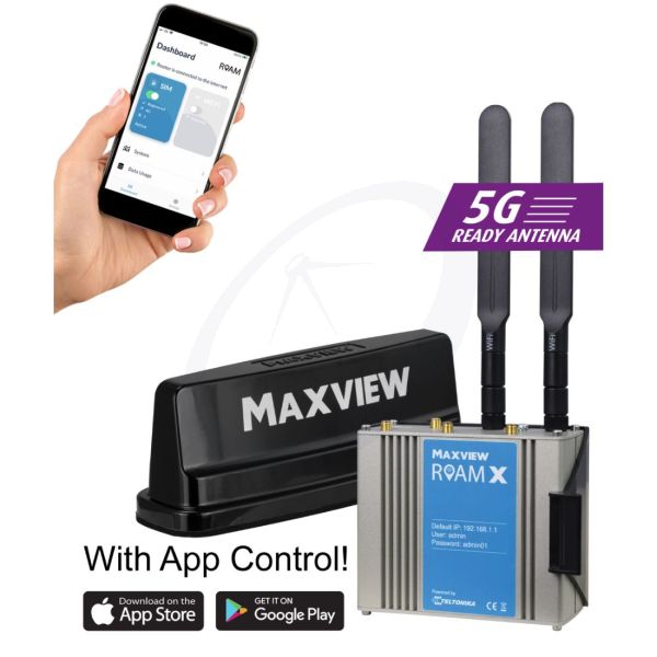 Maxview Roam X LTE/Wifi-antenne + 4G/5G wit - Afbeelding 4