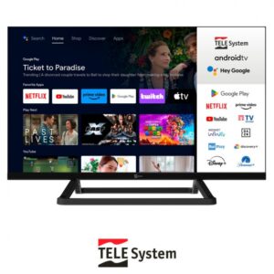 Telesystem TS24FHD SMART G14 61cm 12/230V Android LED TV met DVB-T2/S2