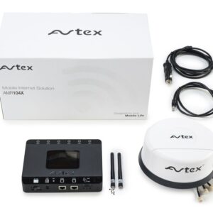 Avtex AMR104X complete kit 4G router R104X + ant. LG55AN WIT