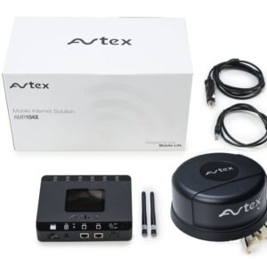 Avtex AMR104X complete kit 4G router R104X + ant. LG55AN ZW.